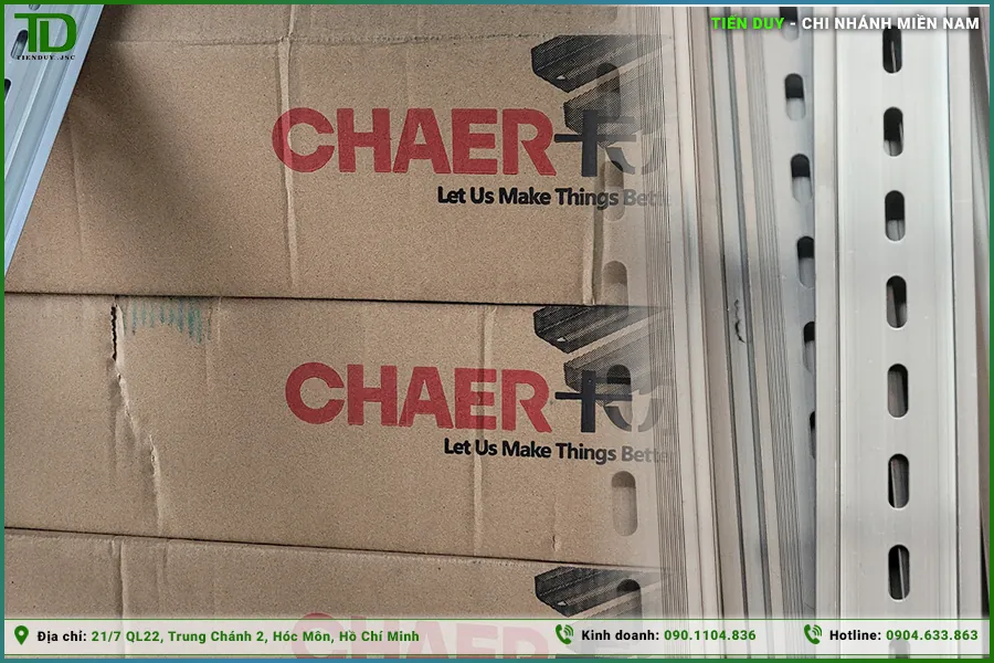 Ray DIN tủ điện Chaer chịu lực tốt, dễ dàng lắp đặt thiết bị (hình 3)