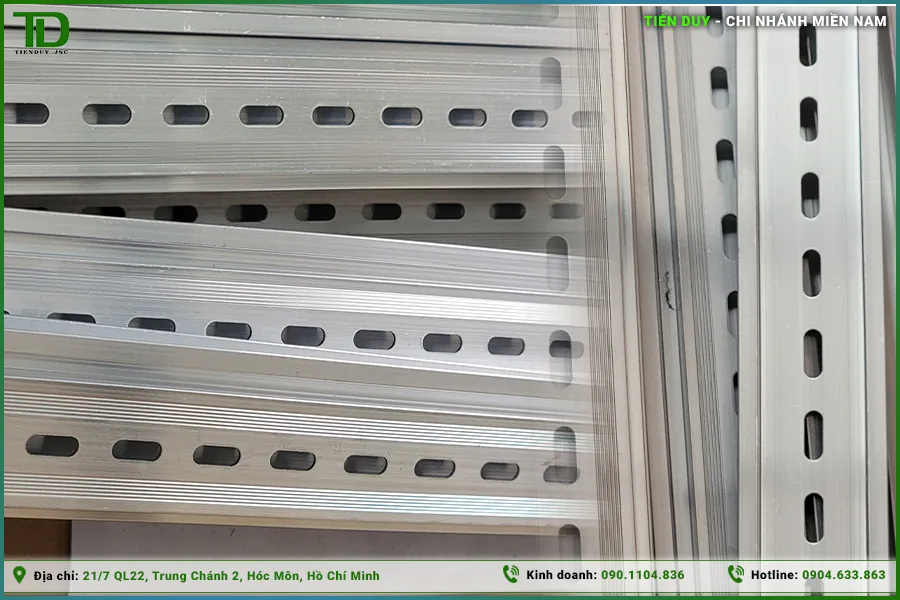 Ray DIN tủ điện Chaer chịu lực tốt, dễ dàng lắp đặt thiết bị (hình 4)