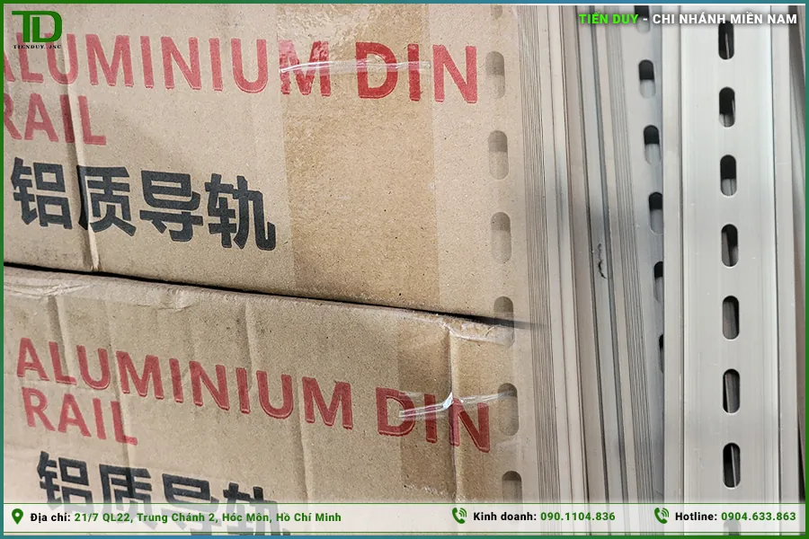 Ray DIN tủ điện Chaer chịu lực tốt, dễ dàng lắp đặt thiết bị (hình 5)