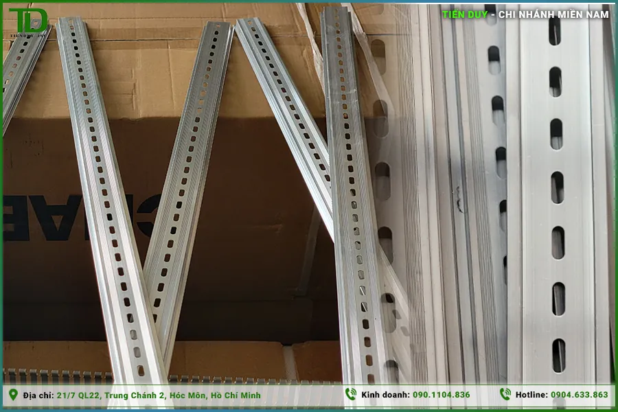 Ray DIN tủ điện Chaer chịu lực tốt, dễ dàng lắp đặt thiết bị (hình 6)