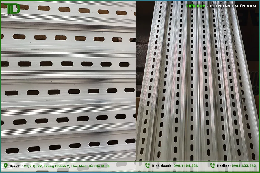 Lắp ráp nhanh chóng với thanh DIN Chaer cho thiết bị tủ điều khiển (hình 5)