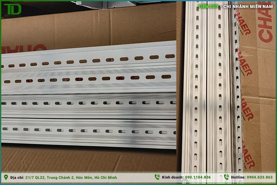 Lắp ráp nhanh chóng với thanh DIN Chaer cho thiết bị tủ điều khiển (hình 6)