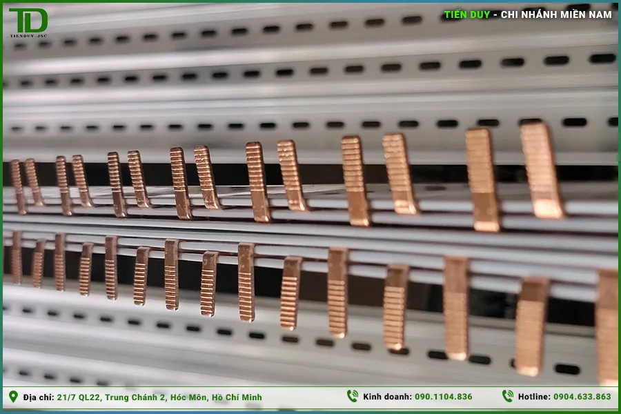Ứng dụng thanh lược đồng Chaer cho tủ phân phối điện công nghiệp (hình 6)