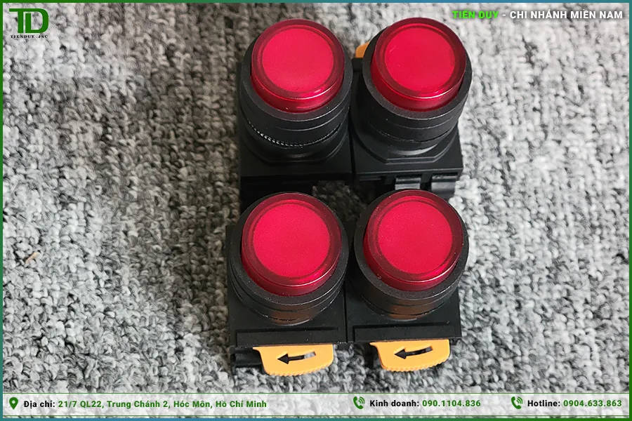 Tiêu chuẩn chọn nút nhấn tủ điện ILEC cho tủ điều khiển (hình 2)