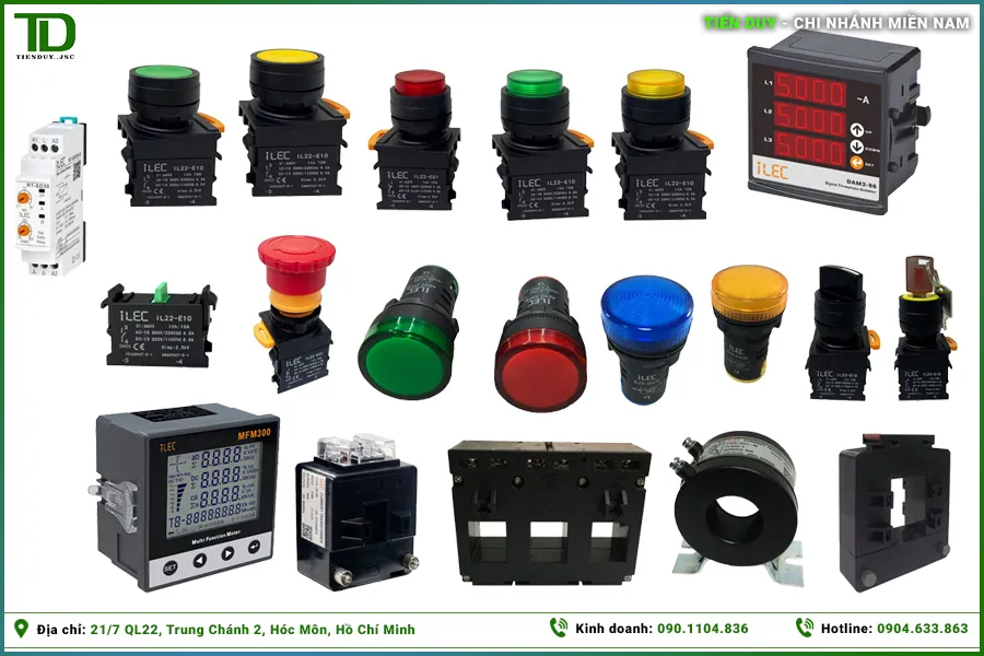 Tổng quan về thiết bị điện ILEC: chất lượng, ứng dụng & bảng giá 2 Tổng quan về thiết bị điện ILEC: Sản phẩm