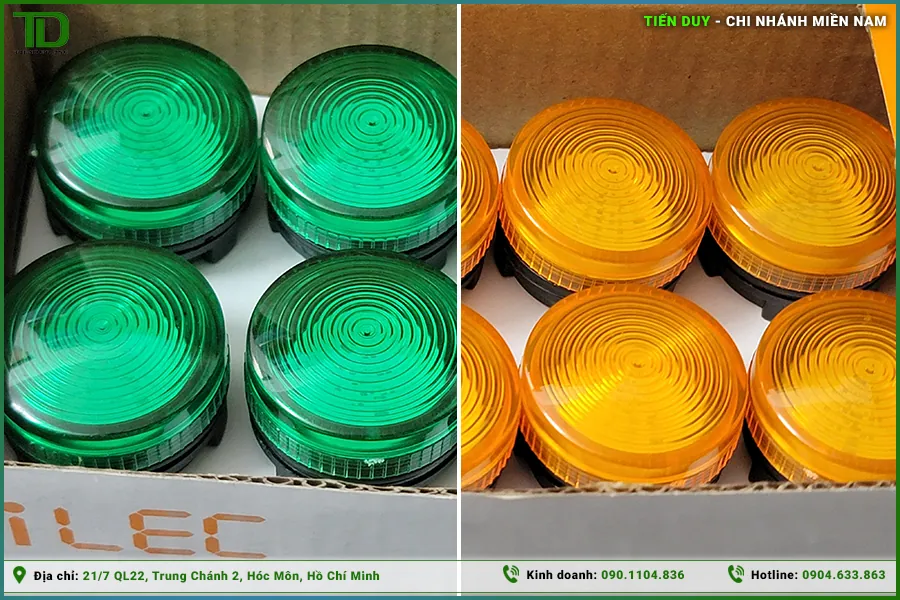 Ứng dụng thực tế của đèn báo pha ILEC trong tủ điện công nghiệp (hình 2)