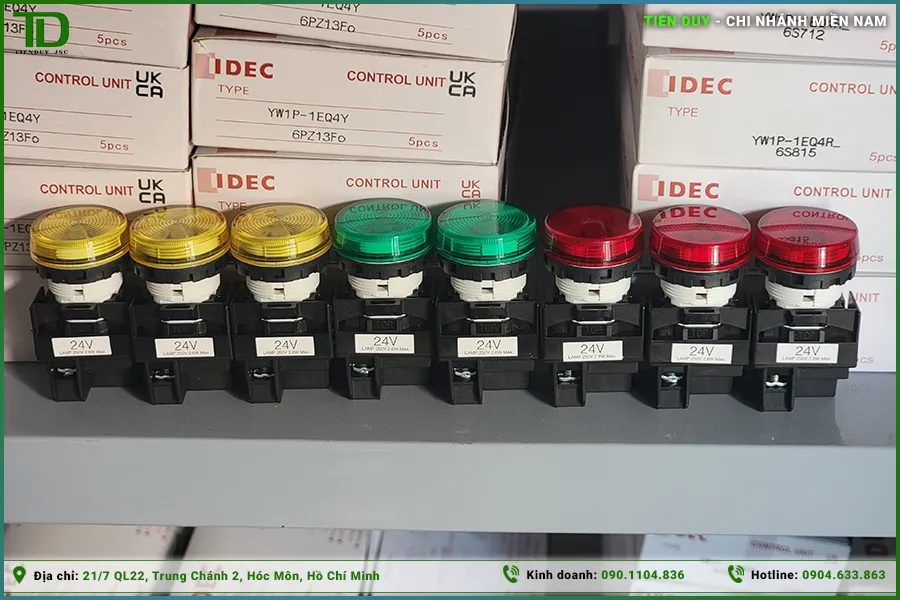 Ưu nhược điểm khi dùng nút nhấn idec cho tủ điện công nghiệp (hình 1)