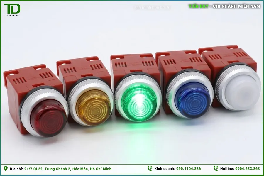 Các loại đèn báo Hivero và cách chọn màu đúng tiêu chuẩn (hình 1)