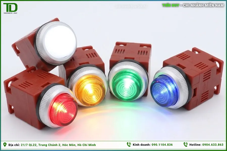 Các loại đèn báo Hivero và cách chọn màu đúng tiêu chuẩn (hình 4)