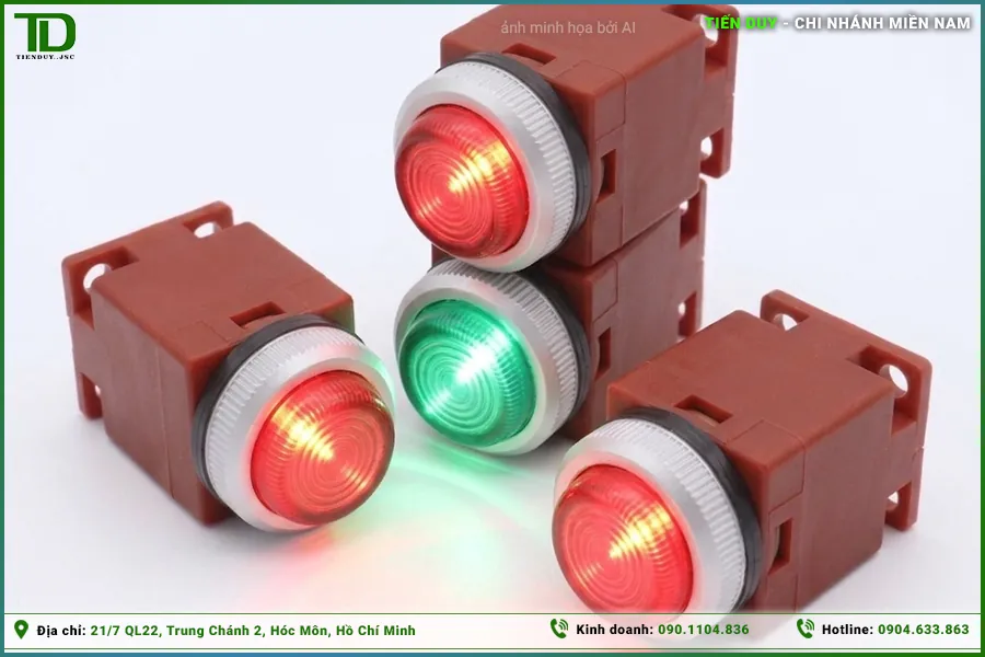 Các loại đèn báo Hivero và cách chọn màu đúng tiêu chuẩn (hình 5)