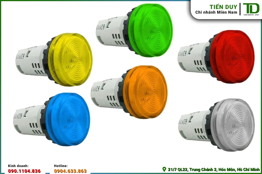 Các loại đèn báo IDEC và cách chọn đúng màu tiêu chuẩn (hình 3)