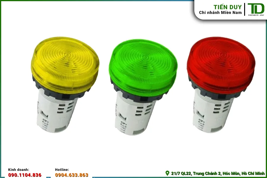 Các loại đèn báo IDEC và cách chọn đúng màu tiêu chuẩn (hình 5)