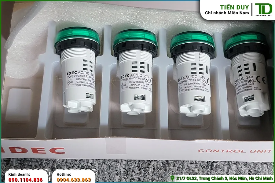 Các loại đèn báo IDEC và cách chọn đúng màu tiêu chuẩn (hình 7)