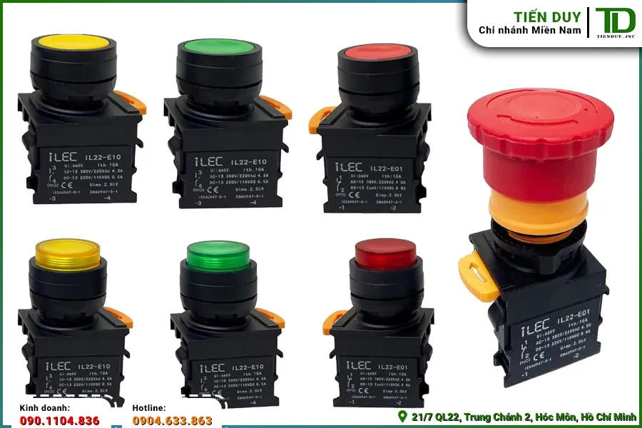 Các loại nút nhấn ILEC phổ biến và cách chọn nhanh (hình 3)