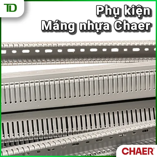 Các loại phụ kiện máng nhựa tủ điện Chaer cần thiết khi lắp ráp