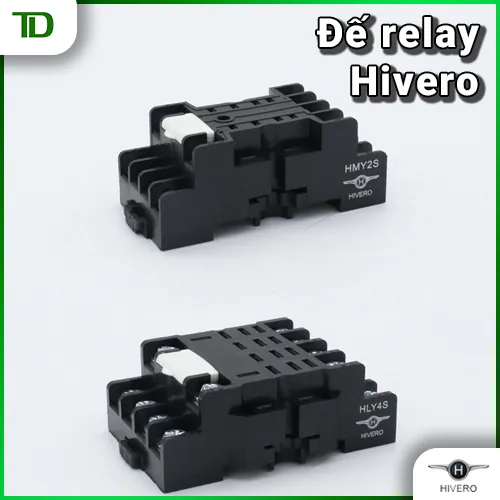 Cách chọn đế relay Hivero đúng chân (8 pin, 14 pin)