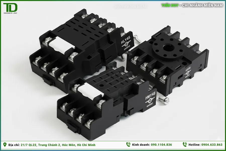 Cách chọn đế relay Hivero đúng chân (8 pin, 14 pin) 4 Cách chọn đế relay Hivero đúng chân (8 pin, 14 pin) (hình 4)