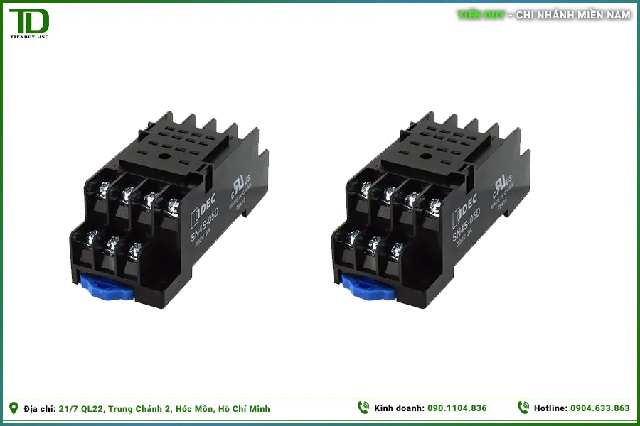 Cách chọn đế relay IDEC phù hợp từng dòng relay (hình 3)