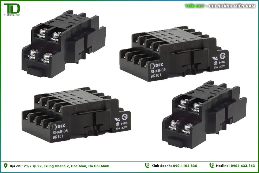 Cách chọn đế relay IDEC phù hợp từng dòng relay (hình 4)