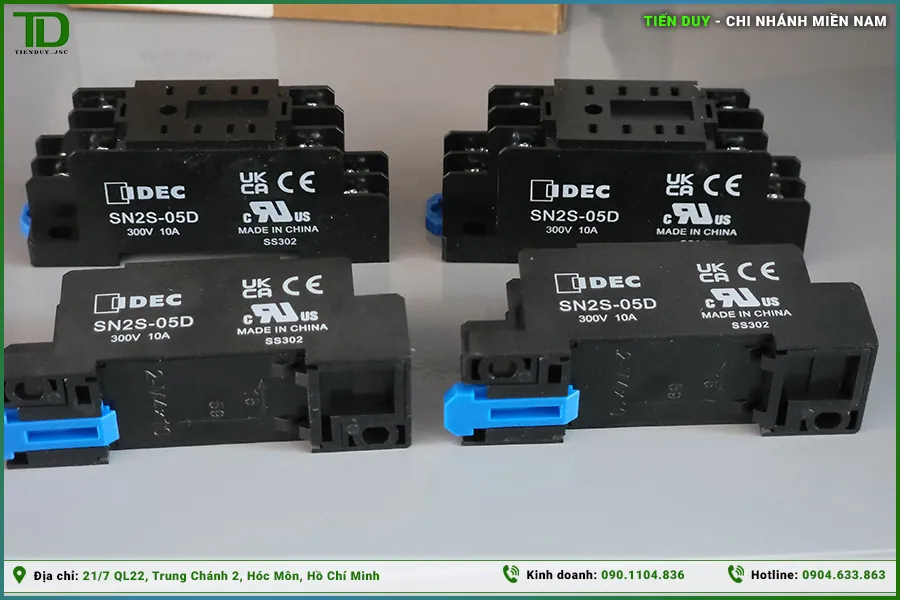 Cách chọn đế relay IDEC phù hợp từng dòng relay (hình 5)