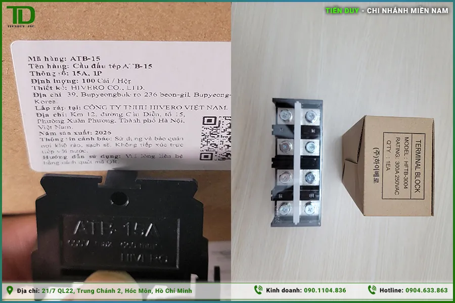 Cầu đấu Hivero là gì? Cách chọn theo dòng 10A – 400A (hình 5)