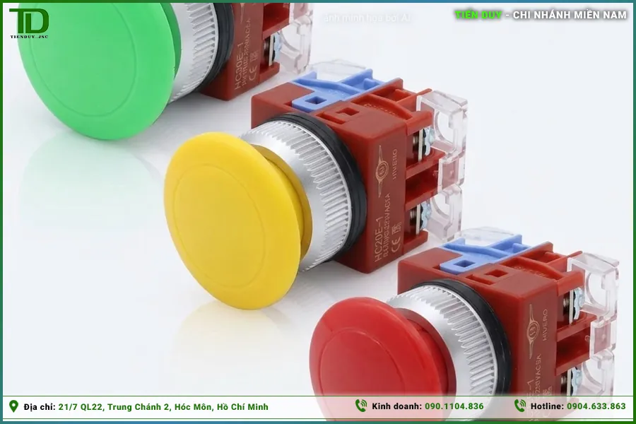 Hướng dẫn chọn nút dừng khẩn Hivero phù hợp cho tủ điện (hình 6)