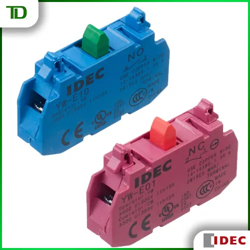 Đặc điểm của tiếp điểm phụ IDEC