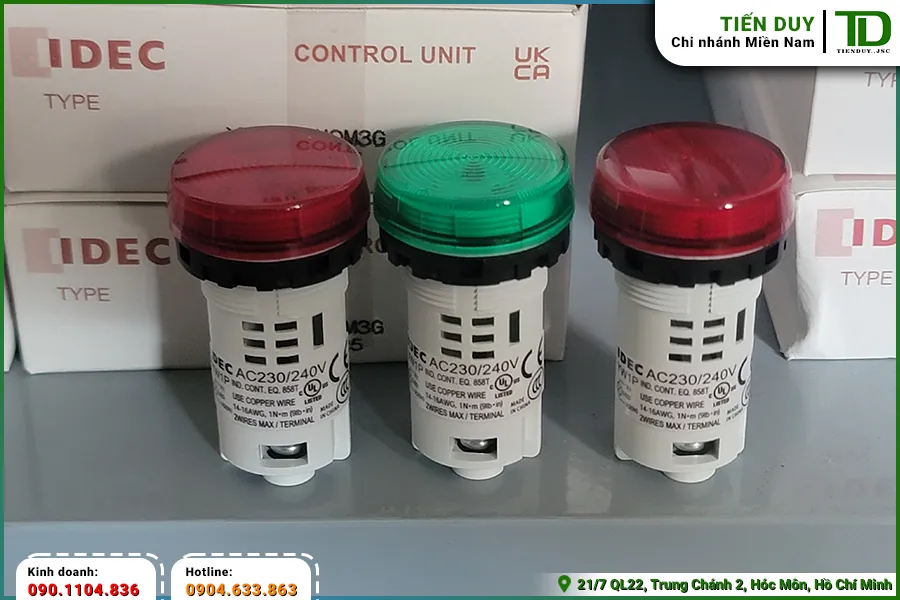 Đèn báo 220V IDEC: Đặc điểm, ứng dụng và phân loại 6 Đèn báo 220V IDEC (hình 6)