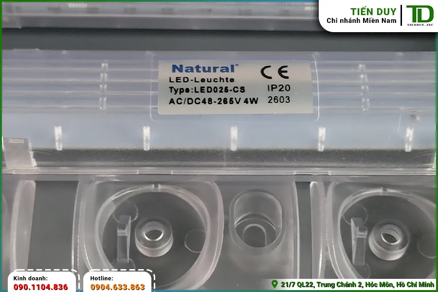 Đèn chiếu sáng tủ điện Natural (hình 3)