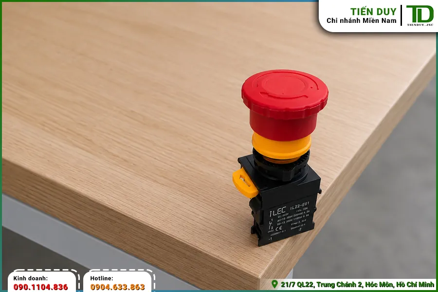 Nút dừng khẩn ILEC có gì khác? Khi nào bắt buộc phải dùng 5 Nút dừng khẩn ILEC có gì khác? (hình 5)