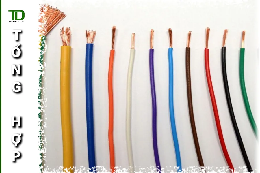 Màu sắc dây điện có ý nghĩa gì? Quy định chuẩn về màu dây điện (L, N, E) 1 Quy định chuẩn về màu dây điện (hình 1)
