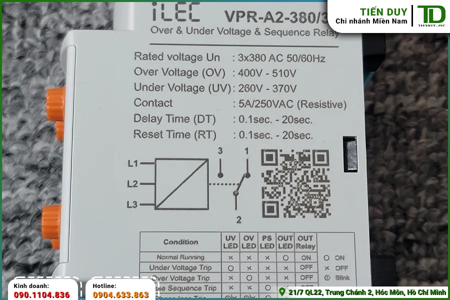 Relay bảo vệ pha ILEC là gì? (hình 5)