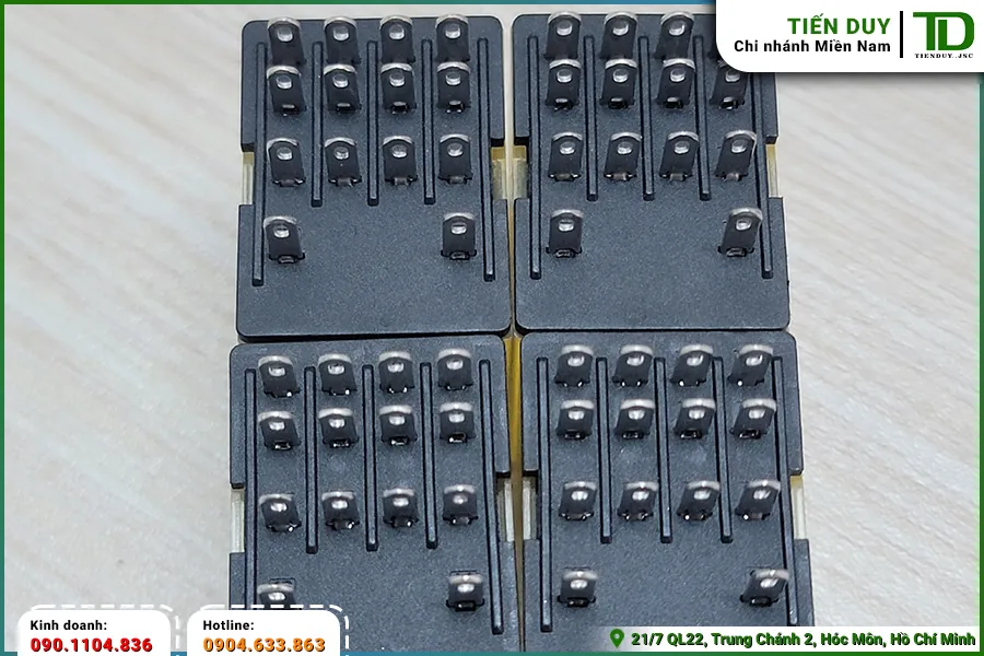 Relay IDEC 14 chân khác gì loại 8 chân? (hình 1)