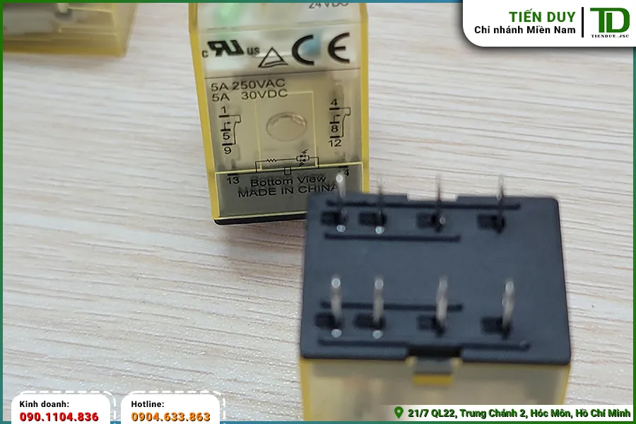 Relay IDEC 8 chân là gì? (hình 2)