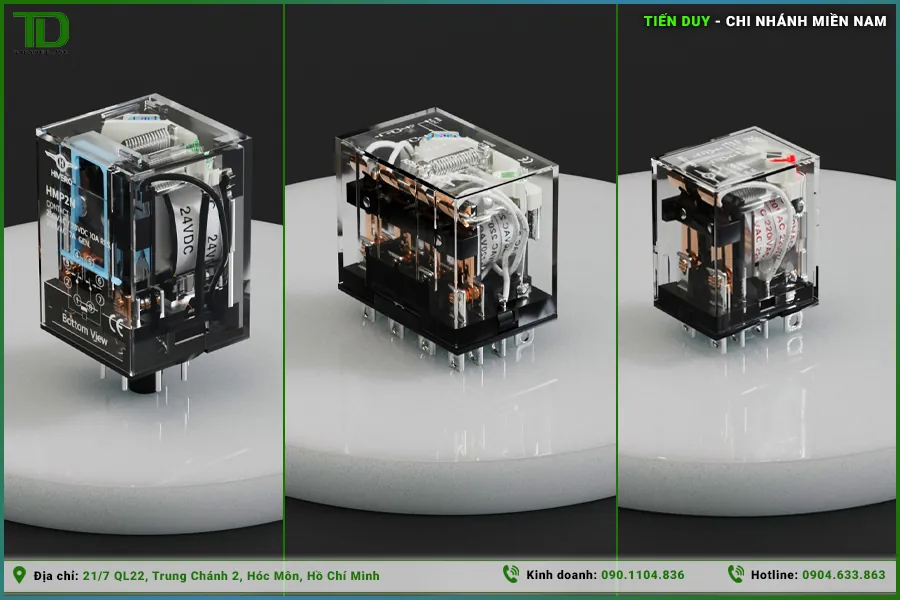 Relay trung gian Hivero MY, LY, MP khác nhau như thế nào? (hình 1)