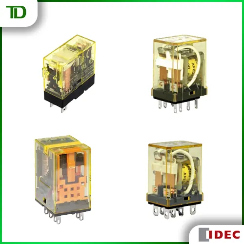 So sánh relay IDEC RJ, RU, RH, RH
