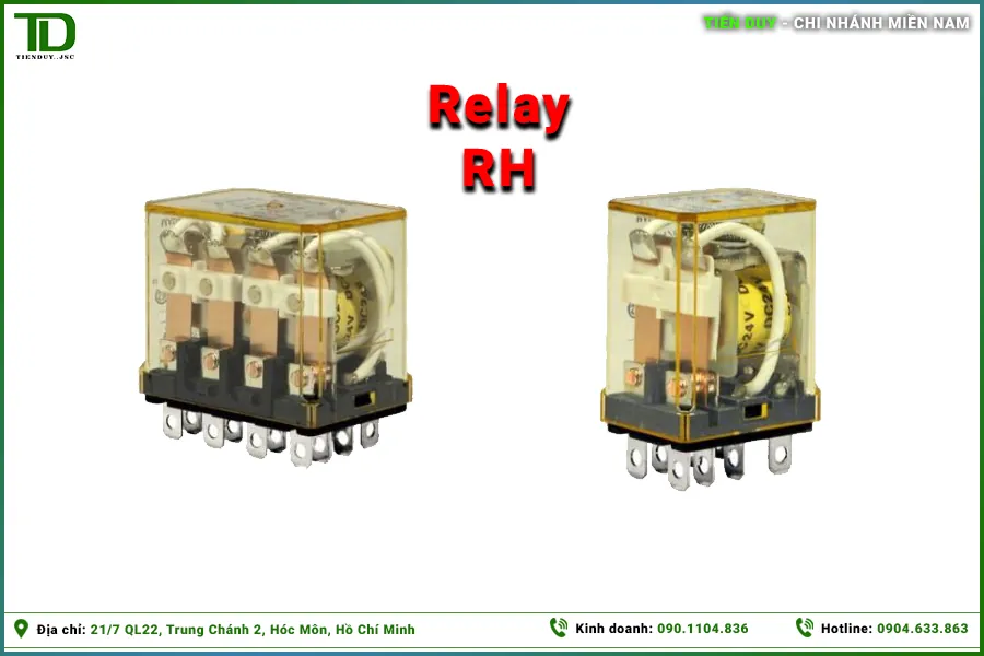 So sánh relay IDEC RJ, RU, RH, RH (hình 5)