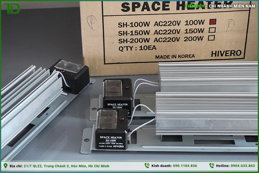 Tại sao tủ điện cần điện trở sấy Hivero? Tránh ẩm như thế nào (hình 1)
