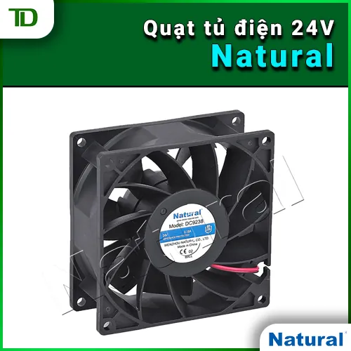 Tổng hợp thông tin về sản phẩm quạt tủ điện 24V Natural