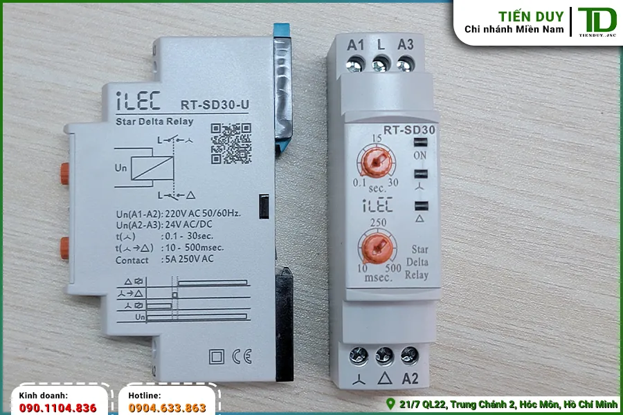 Timer sao tam giác ILEC dùng cho động cơ như thế nào? 1 Timer sao tam giác ILEC dùng cho động cơ như thế nào? (hình 1)