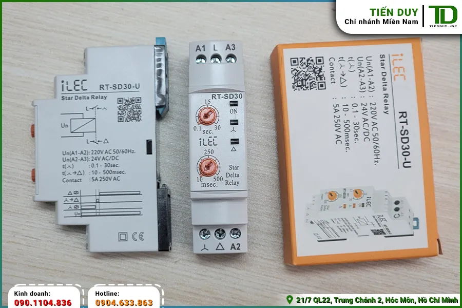 Timer sao tam giác ILEC dùng cho động cơ như thế nào? 6 Timer sao tam giác ILEC dùng cho động cơ như thế nào? (hình 6)