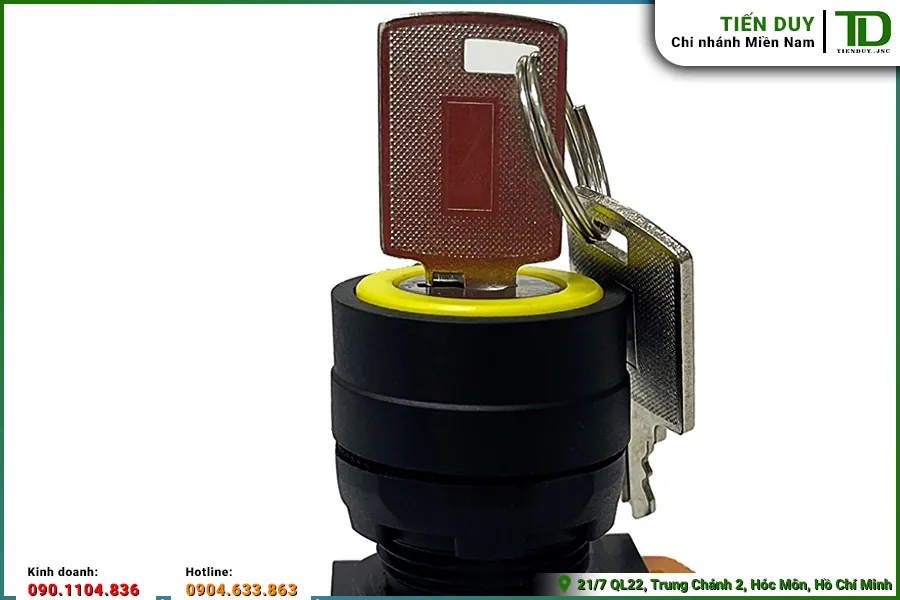 Công tắc xoay có chìa ILEC dùng trong trường hợp nào (hình 1)