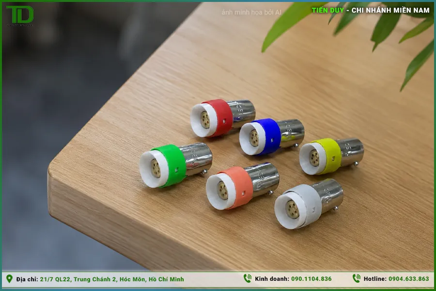 Ứng dụng của Bóng đèn led IDEC trong tủ điện điều khiển (hình 1)