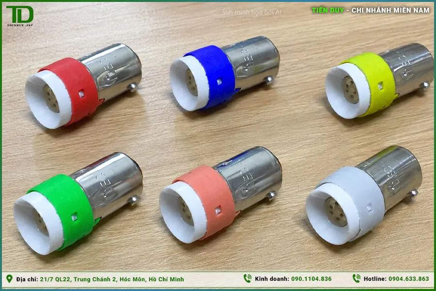 Ứng dụng của Bóng đèn led IDEC trong tủ điện điều khiển (hình 5)