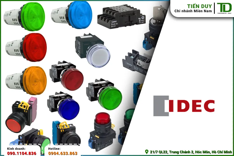 Tổng hợp các ứng dụng IDEC trong tủ điện công nghiệp (hình 1)