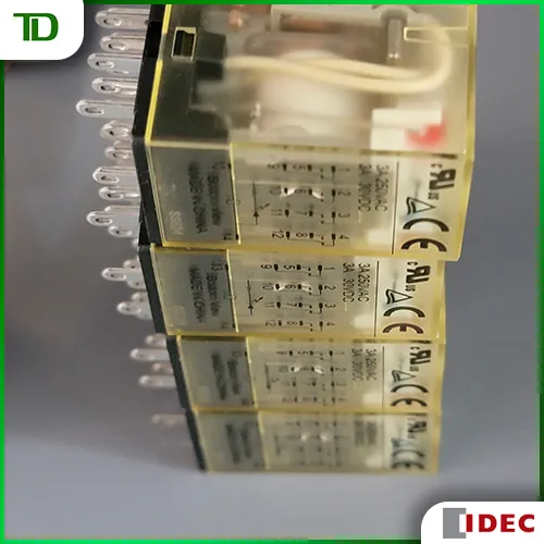 Ứng dụng relay trung gian IDEC trong tủ điện là gì?
