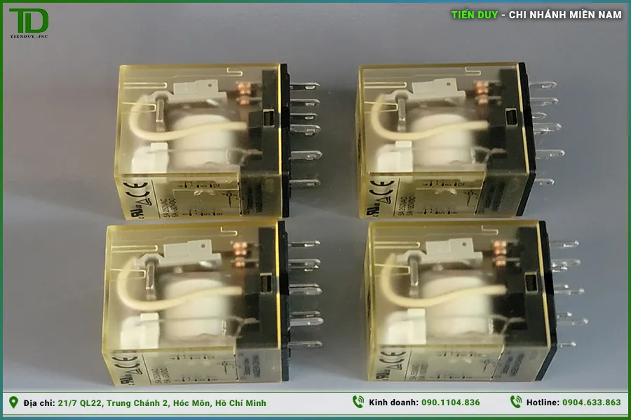 Ứng dụng relay trung gian IDEC trong tủ điện là gì? (hình 1)