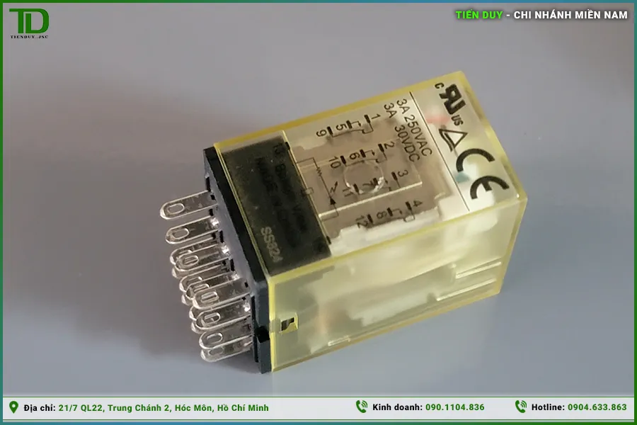 Ứng dụng relay trung gian IDEC trong tủ điện là gì? (hình 5)