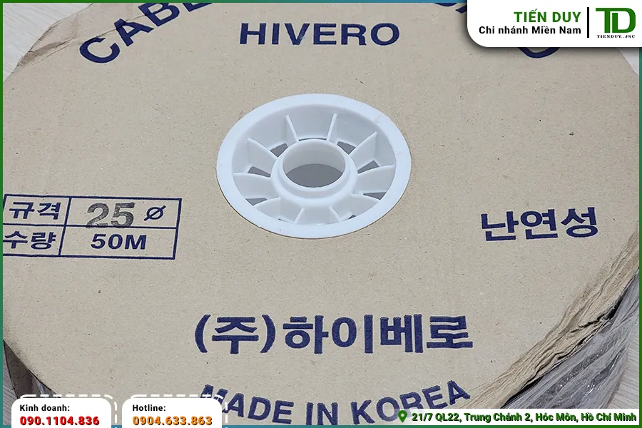 Bạt bọc cáp màng nhôm Hivero (hình 5)