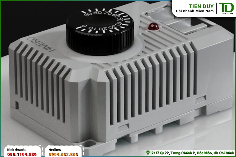 Cài đặt và sử dụng bộ ổn nhiệt tủ điện Hivero (hình 1)